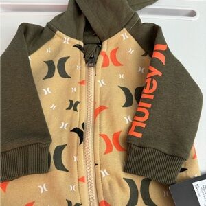 NWT Hurley hooded zip outfit